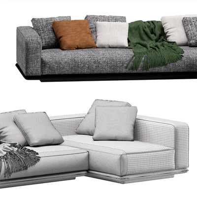 Minotti Horizonte Modular Sofa 06 — Ver 6