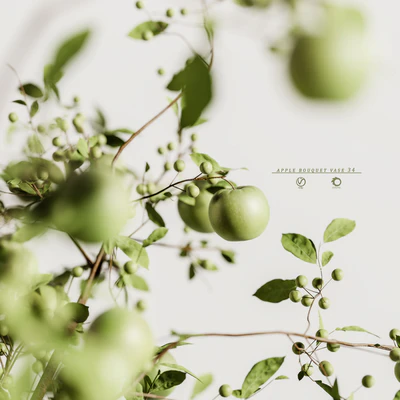 apple plants bouquet vase 34 — Ver 7