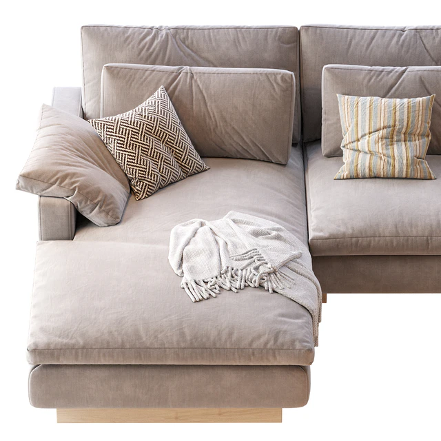 Harmony 2-piece chaise sectional — Descargar