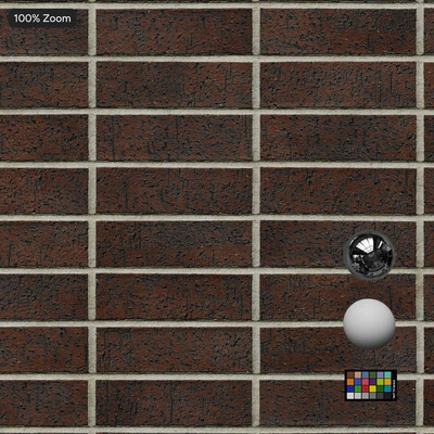 dragfaced stack bond brick wall texture brown — Вид 5