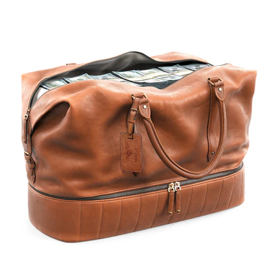 Bag Bentley Heritage Leather Holdall — Ver 1