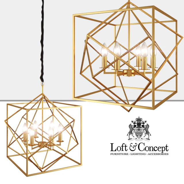 Люстра cubist chandelier designed by kelly wearstler — Скачать
