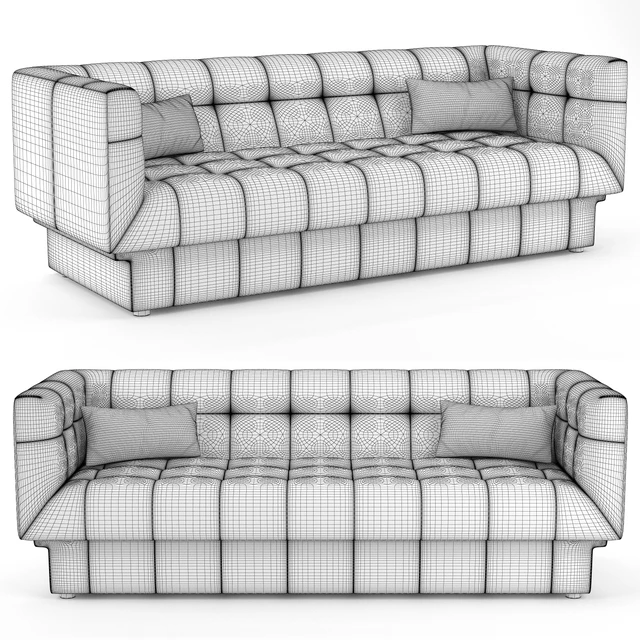 Ezri Leather Sofa — Скачать