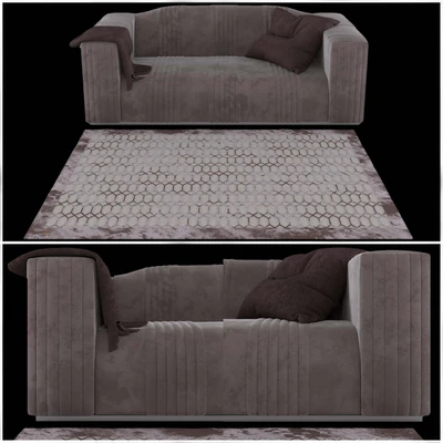 Sofa Rugiano the Cadillac and carpet Rugiano Platinum — Ver 1