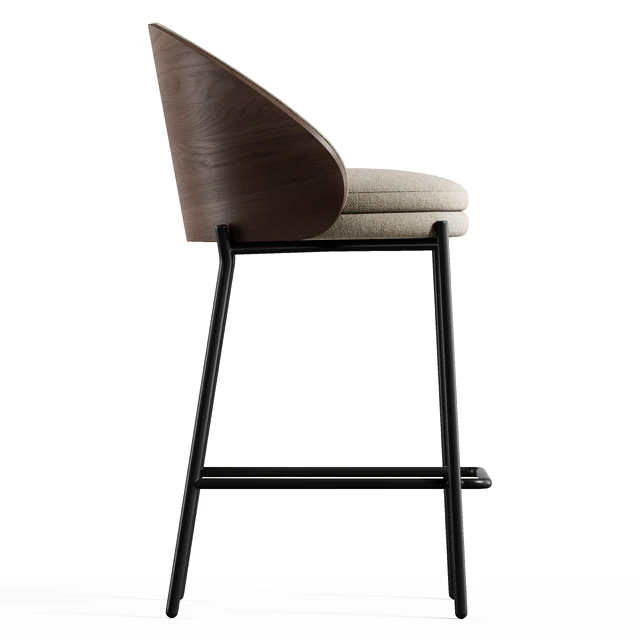 Kave Home - Eamy, Bar stool — Descargar