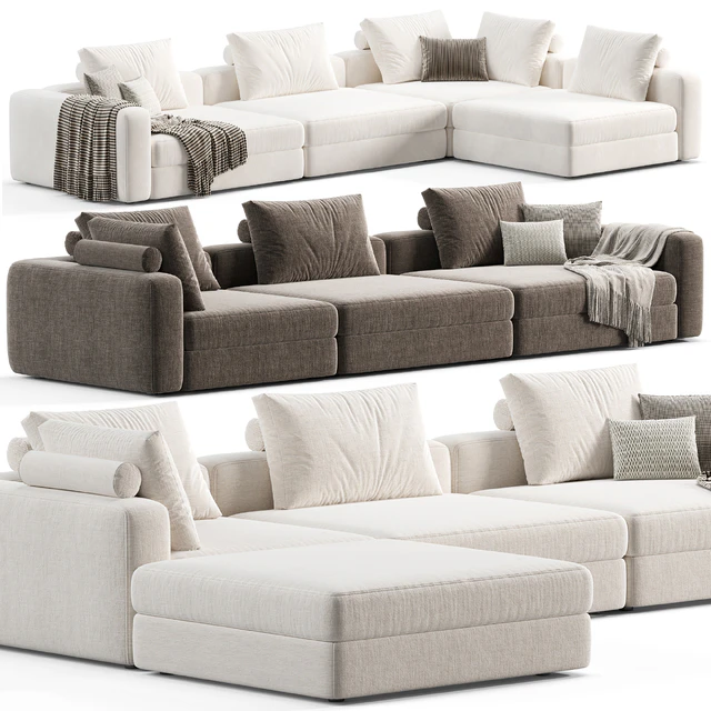 Soho Blanche Sofa — Descargar