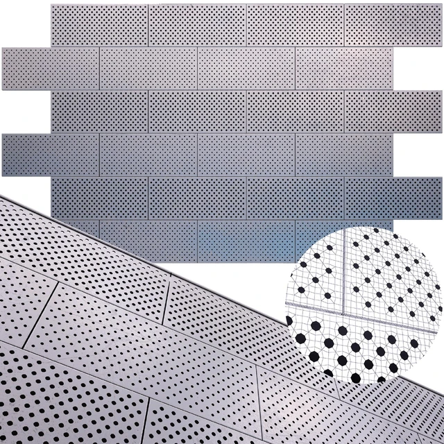 perforated metal panel N25 — Скачать