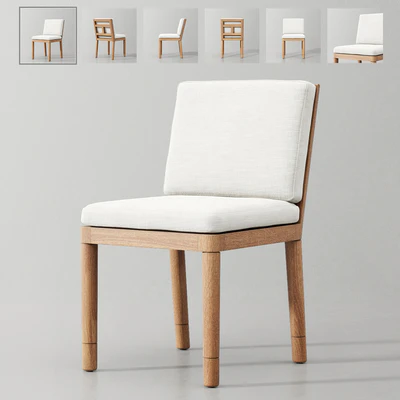 Miramar Teak Side Chair — Вид 1