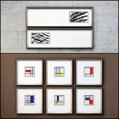 The picture in the frame. Collection 100 — Ver 3