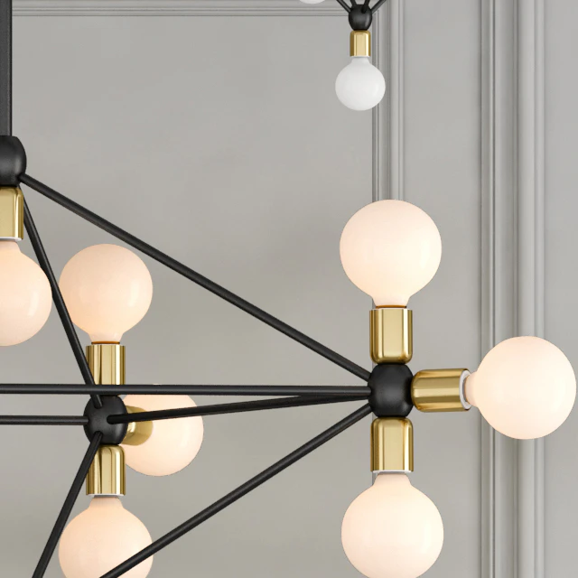 Chandelier Modo Chandelier 14 Milk Bulb — Descargar