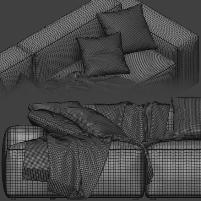 Jesse Daniel Chaise Longue Sofa — Descargar