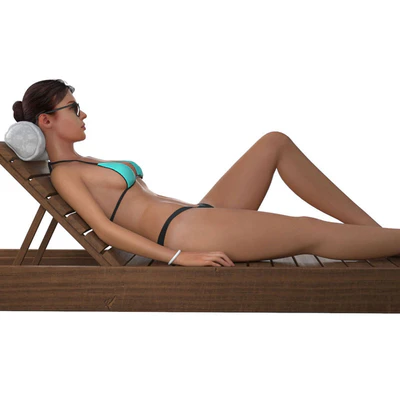 Girl on a deck-chair — Ver 6