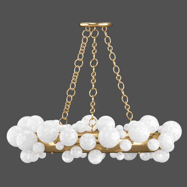 1st DIBS Bubble Ring Rock Crystal Chandelier by Phoenix — Descargar