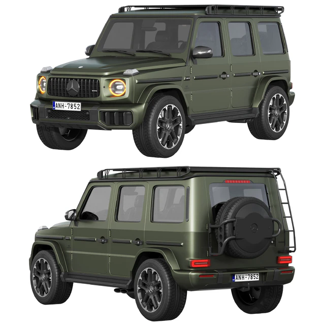 Mercedes-Benz G63 AMG 2025 Offroad Package PRO — Скачать