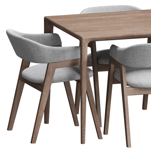 Lisbon Chelsea table and chairs Deephouse — Descargar