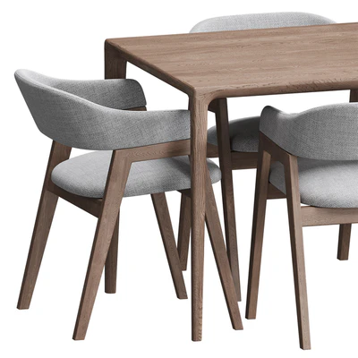 Lisbon Chelsea table and chairs Deephouse — Ver 7