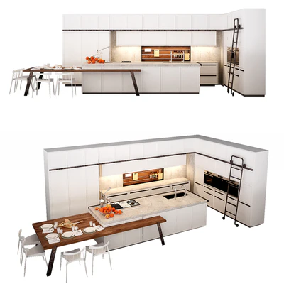 kitchen porcelana mate — Ver 1