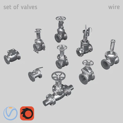 A set of valves — Ver 3