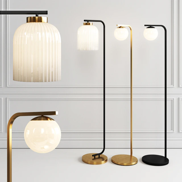 West Elm Floor Lamp set 2 — Скачать