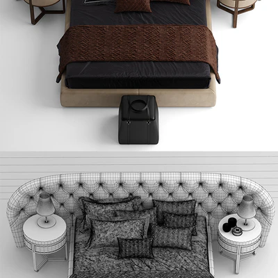 Bed ulivi MILADY — Ver 2