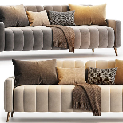 Sofa Markful Velvet Gray — Вид 4