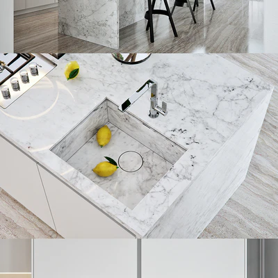 Kitchen Poliform Varenna Artex 4 (vray GGX, corona PBR) — Ver 3