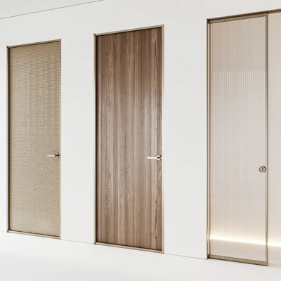 Aladin Swing Mono and Pocket door by Glas Italia set 02 — Ver 4