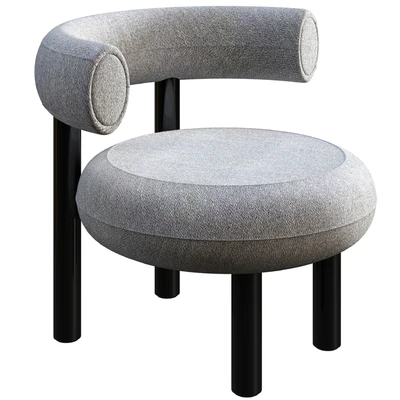 Chair Tom Dixon Fat Micro Boucle — Ver 1