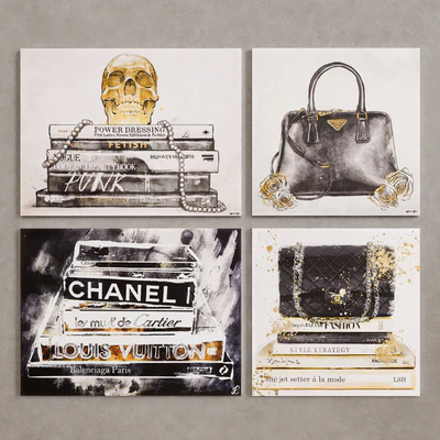 10 canvas fashion art — Ver 2