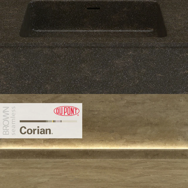 Dupont Corian Kitchen Countertops Brown 4 — Descargar