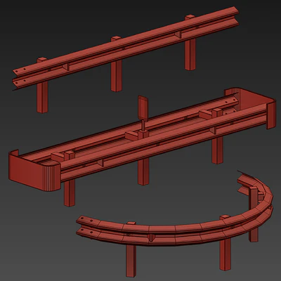 Bumper Road barrier — Ver 7