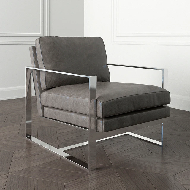 Кресло Alfieri Leather Chair — Скачать