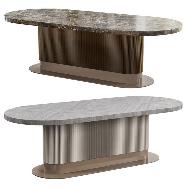 CPRN Homood COCOON OVAL DINING TABLE — Скачать