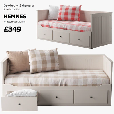 IKEA HEMNES bed 1 — Ver 1