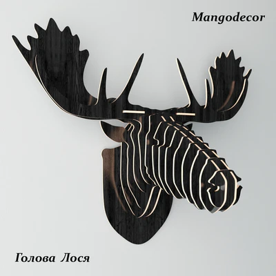 MANGO DECOR moose head — Ver 1
