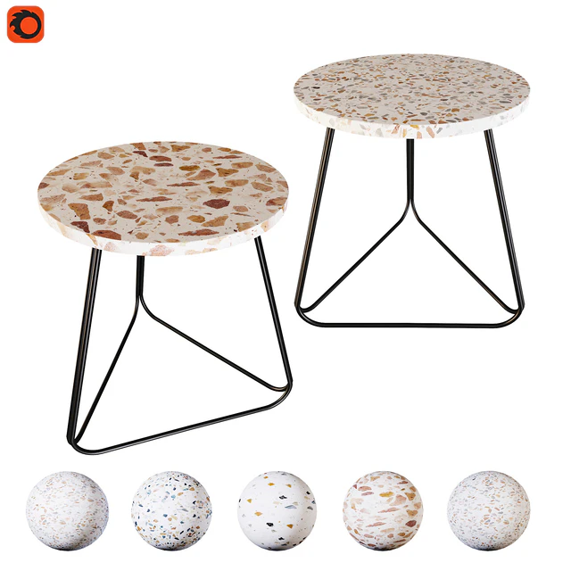Coffee table Zara Home Terrazzo — Descargar