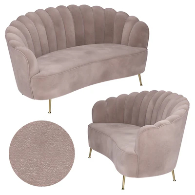 Rita Velvet Sofa — Вид 1