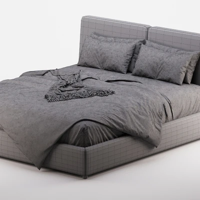 Cloud Bed Queen Cream Boucle Sundays Company — Ver 4