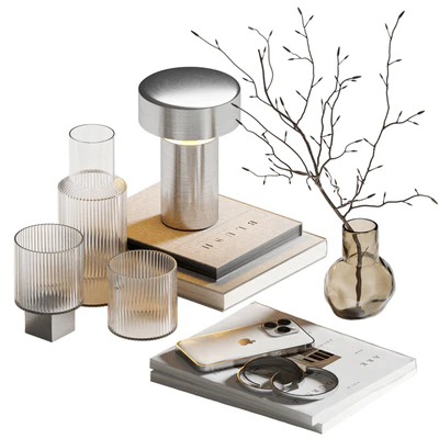 Decorative set for coffee table 53 — descargar