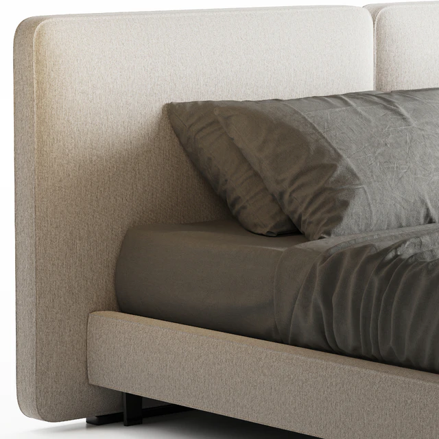 Minotti Tatlin Cover Bed — Descargar