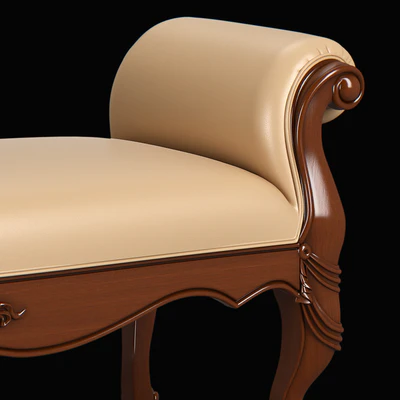 230 1 Carpenter Bed bench 1430x518x645 — Вид 3