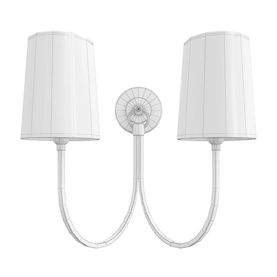 DOUBLE SWAG SCONCE - 2 LIGHT — Ver 2