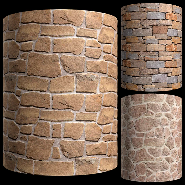 Rubble wall stone masonry — Descargar