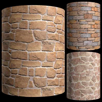 Rubble wall stone masonry — descargar