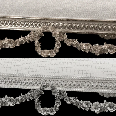kosovart rococo bench — Вид 4
