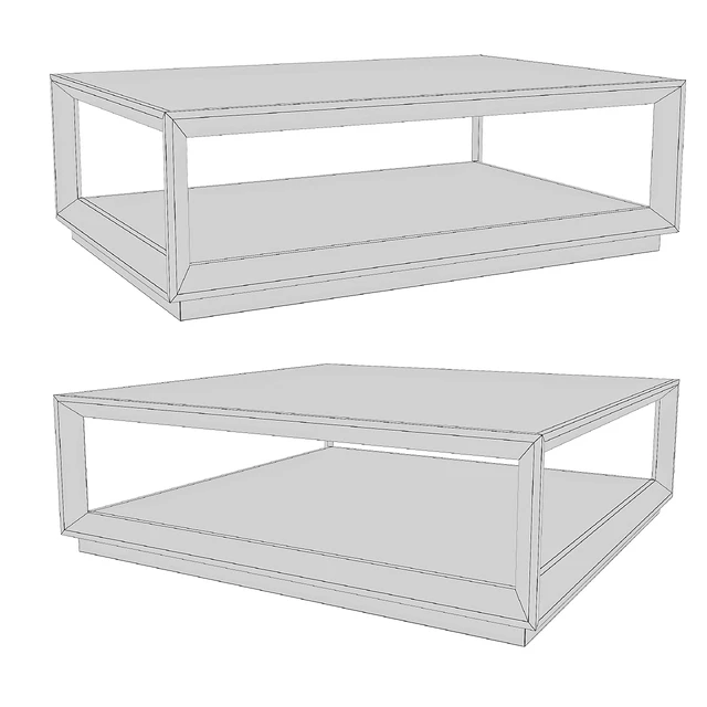 Tosconova Club Base Small Table — Скачать