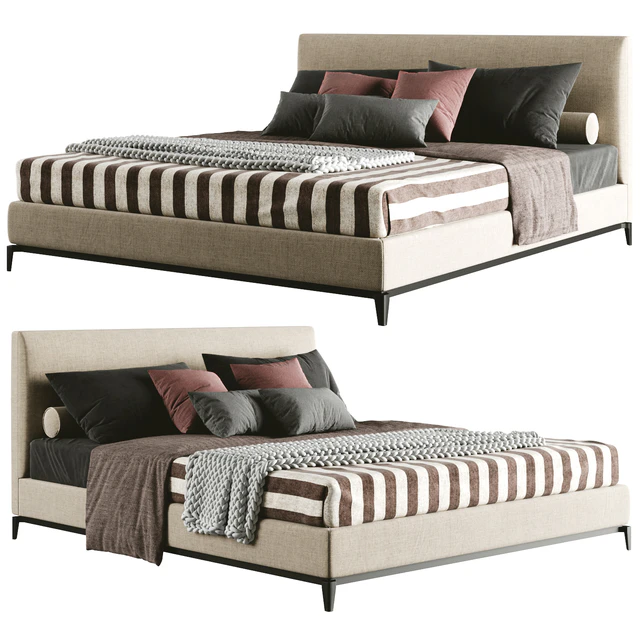 Andersen Bed by Minotti — Скачать