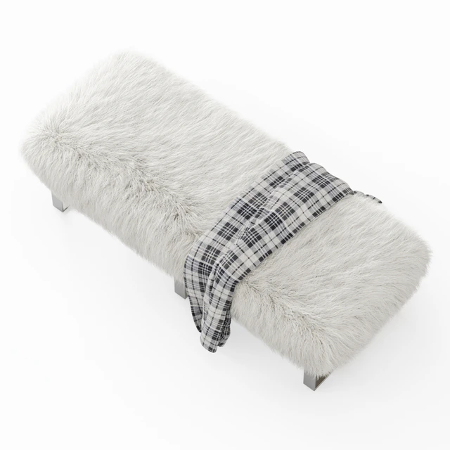 Mongolian Fur Bench 03 — Descargar