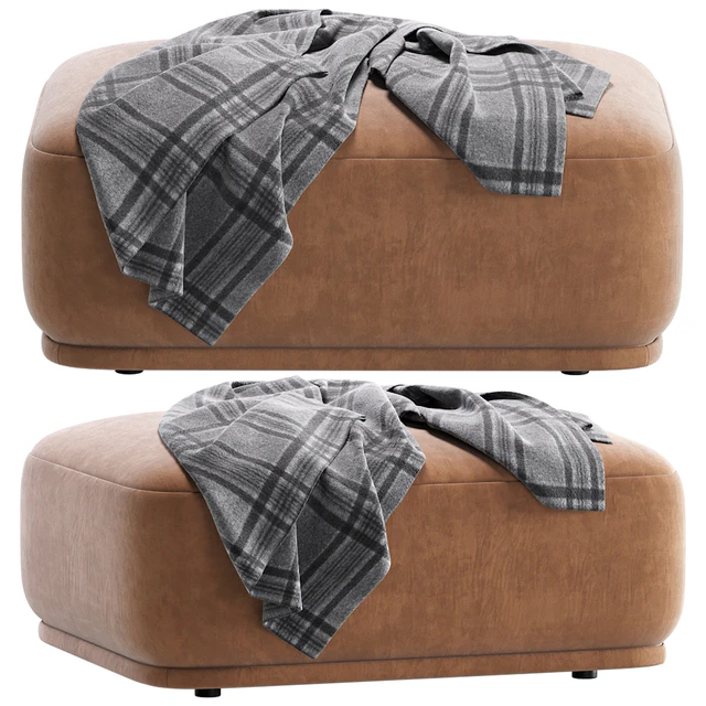 Rectangular pouf Fabro/Пуф прямоугольный Фабро — Скачать