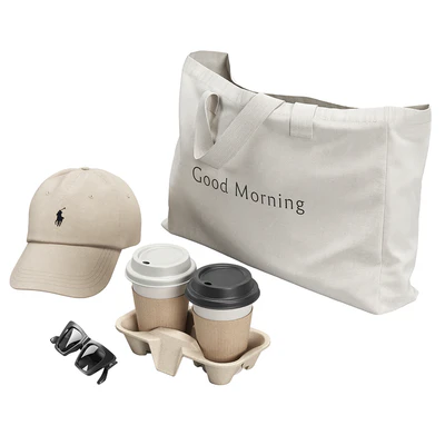 Tote Bag & Paper Cups — Вид 1